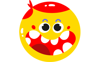 Smiling Sticker PNG