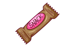 Snack Sticker PNG