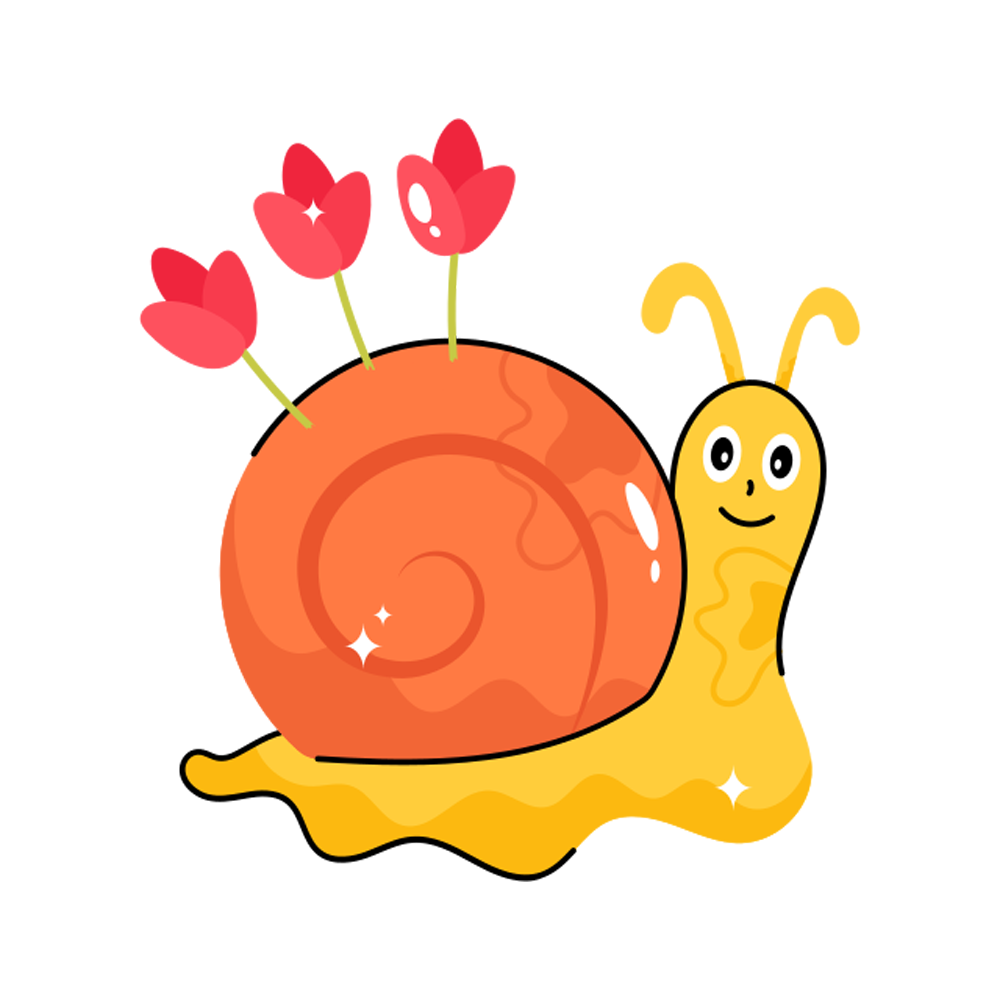 Snail Free Sticker Transparent Clipart