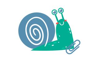 snail sticker PNG