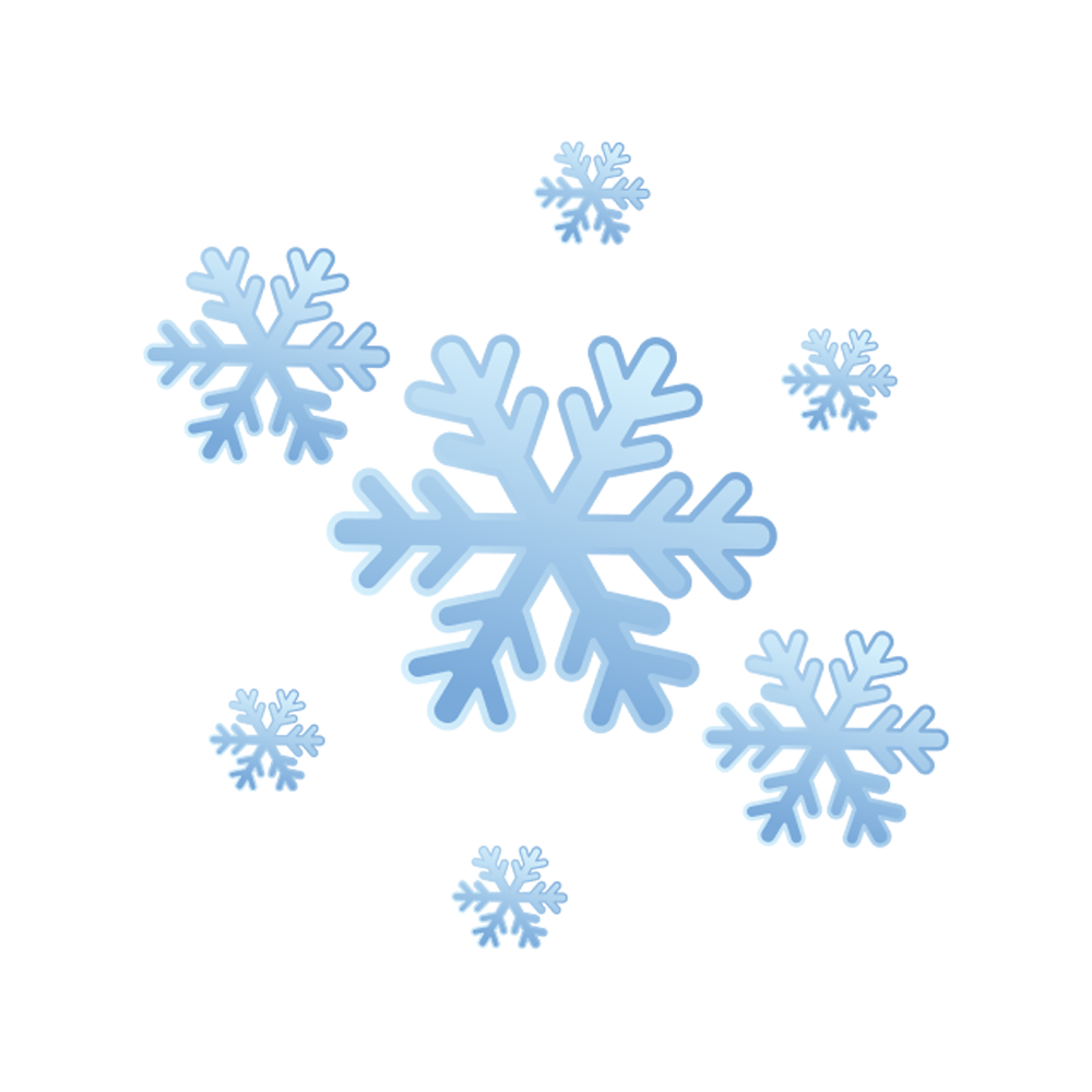 Snow Sticker Transparent Picture