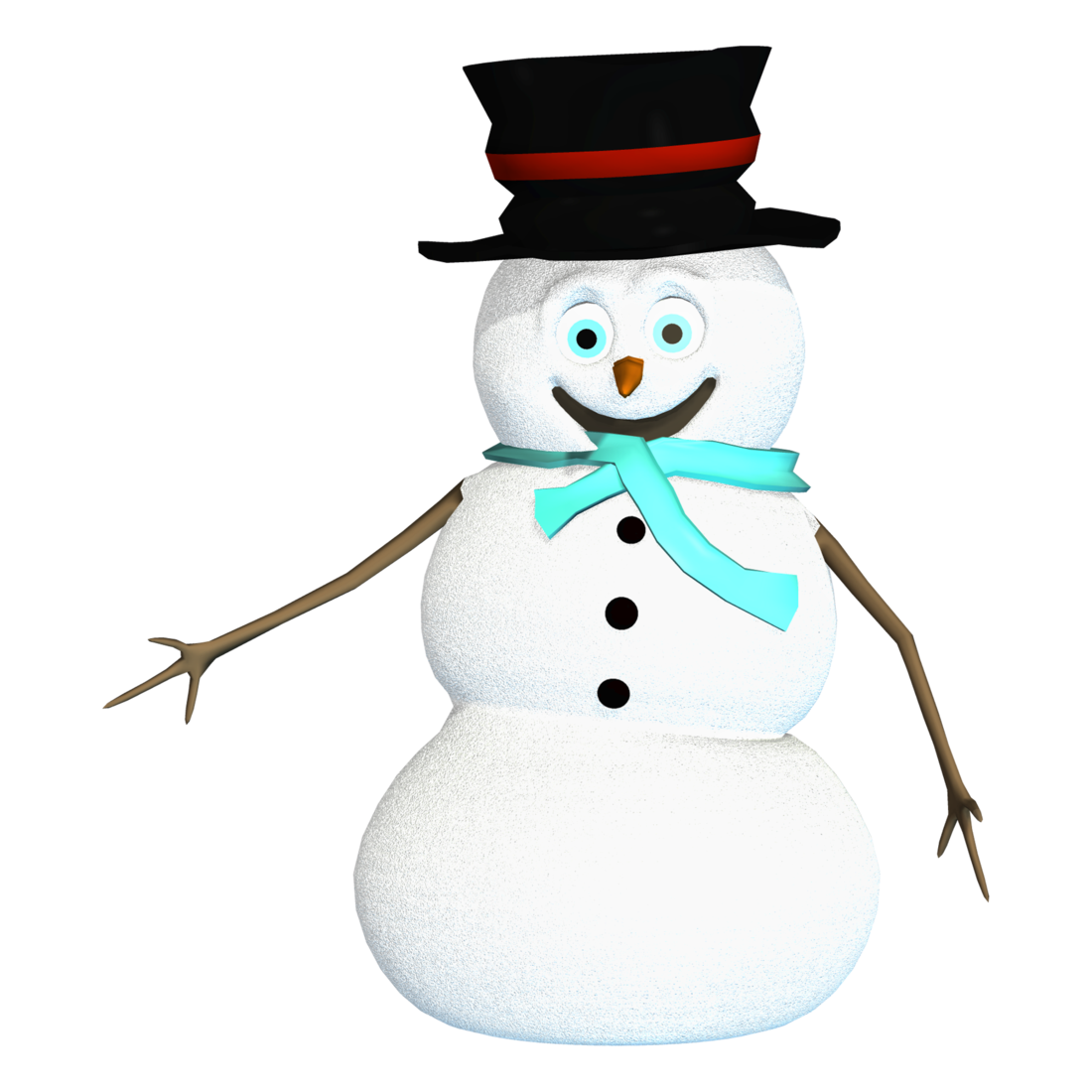Snowman Transparent Clipart