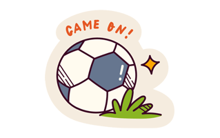 Soccer Ball Sticker PNG