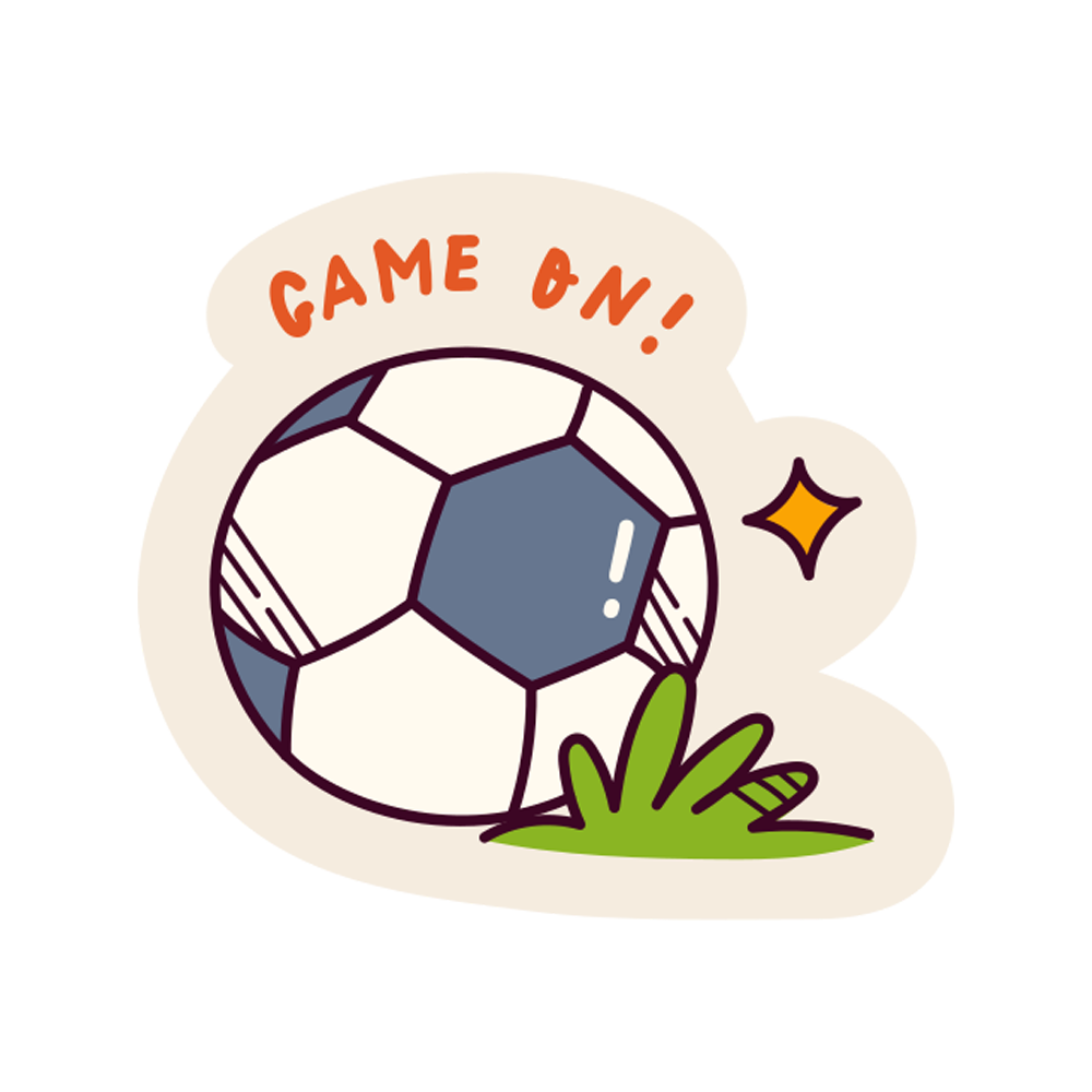 Soccer Game Free Sticker Transparent Picture