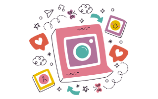 Social Media Free Sticker PNG