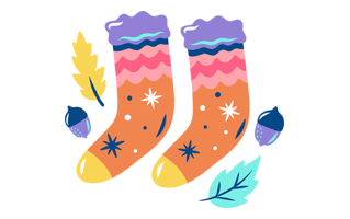 Socks Free Sticker PNG