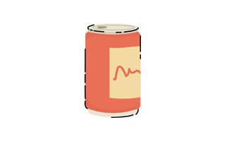 Soda Free Sticker PNG