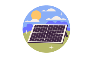 Solar Energy Free Sticker PNG
