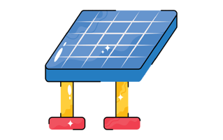 Solar Panel Free Sticker PNG