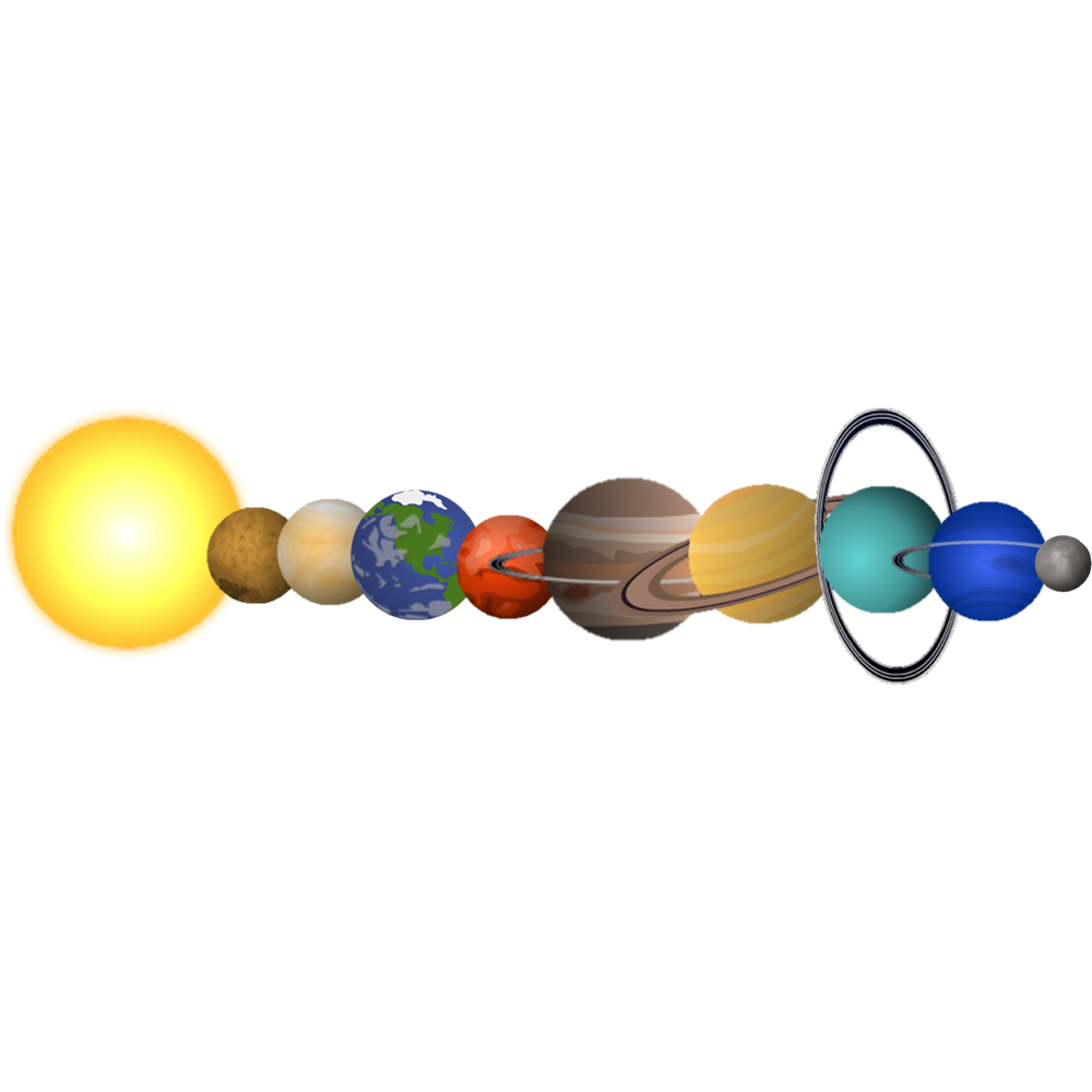 Solar System Transparent Clipart
