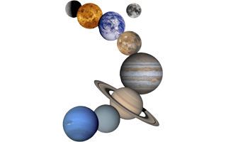 Solar System PNG