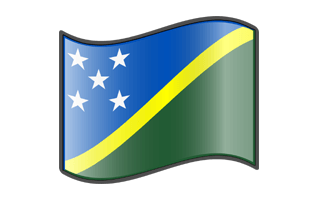 Solomon Islands Flag PNG