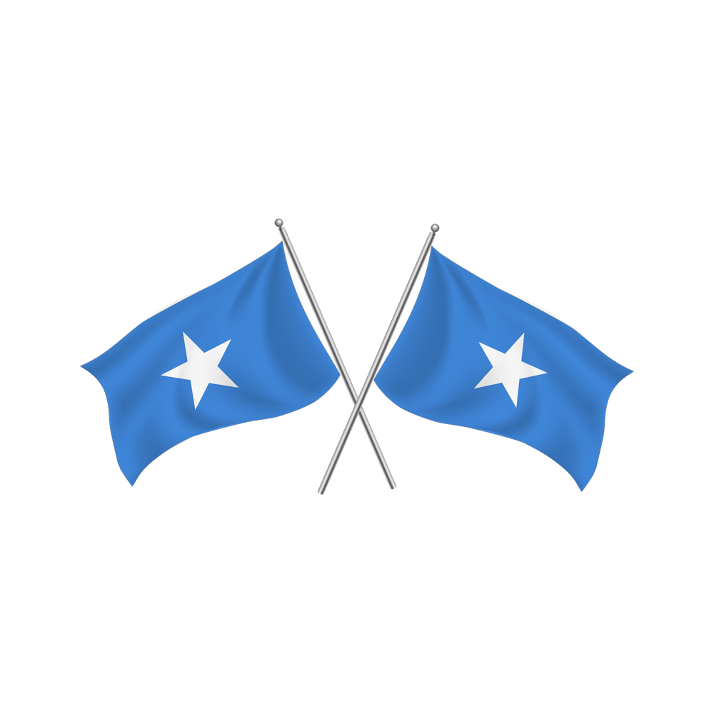 Somalia Flag Transparent Clipart