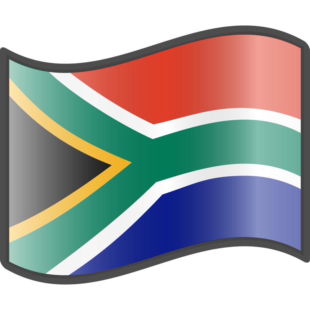 South Africa Flag Transparent Picture