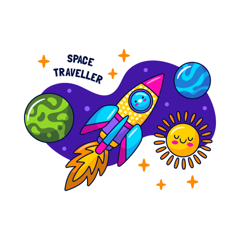 Space Free Sticker Transparent Photo