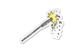 Sparkler Free Sticker PNG