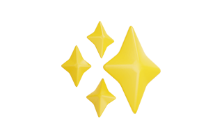 Sparkles Emoji PNG