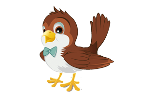 Sparrow Cartoon PNG