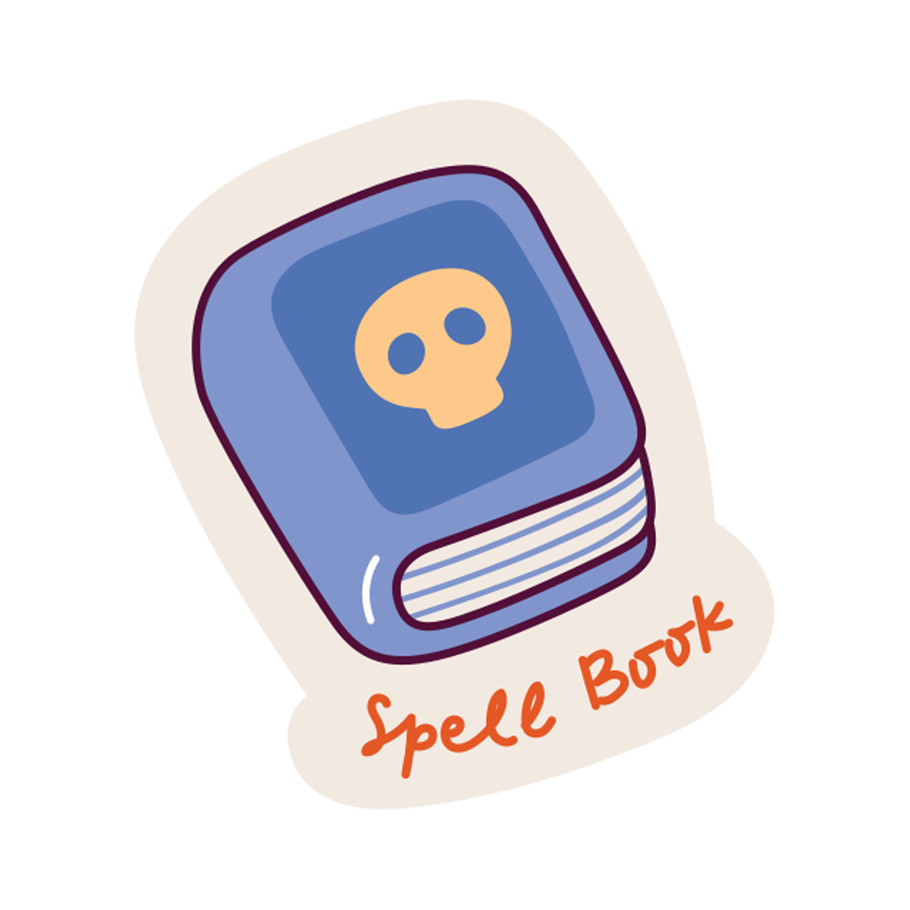 Spellbook Free Sticker Transparent Gallery