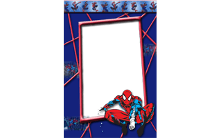 Spider Man Frame PNG