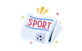 Sport News Sticker PNG