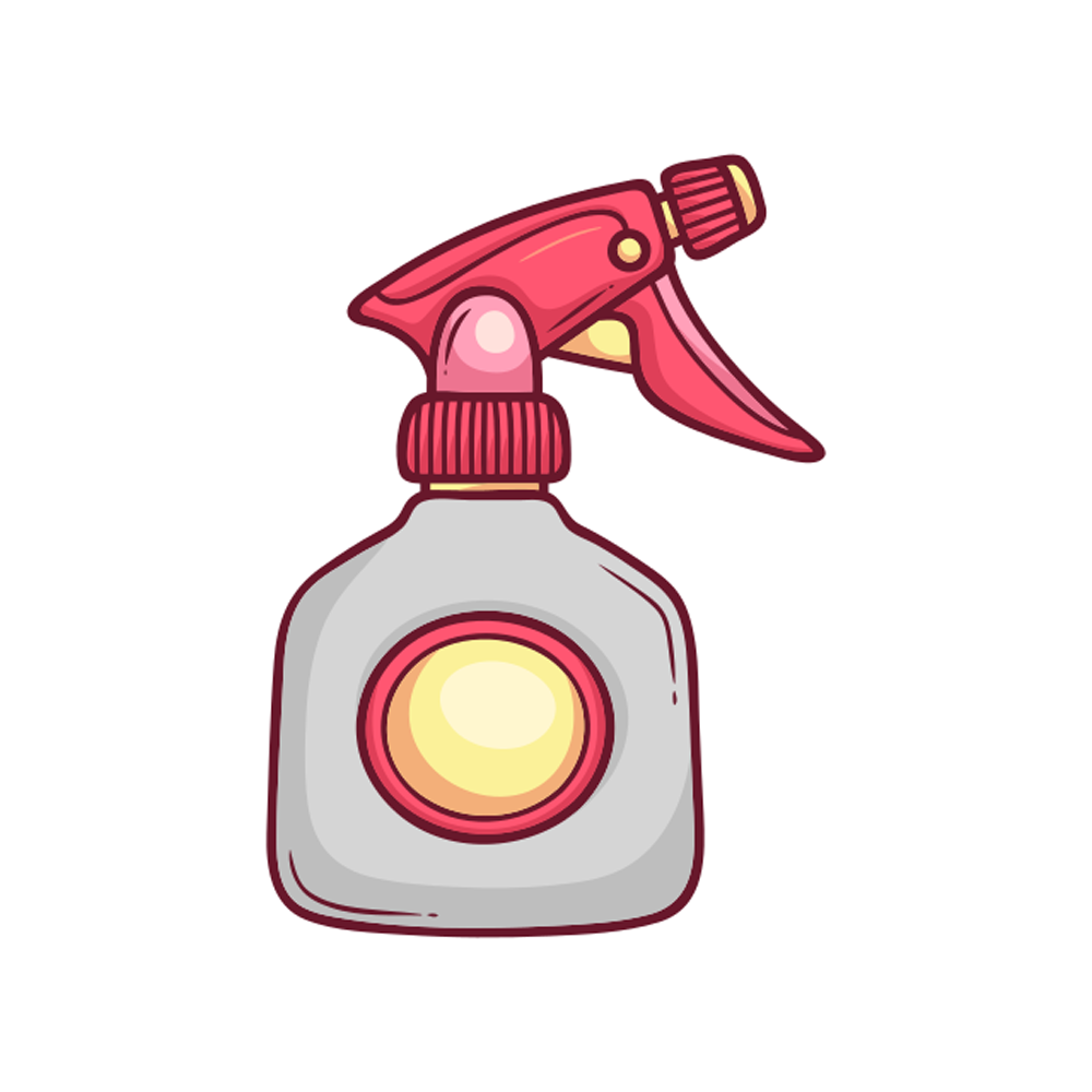 Spray Free Sticker Transparent Photo