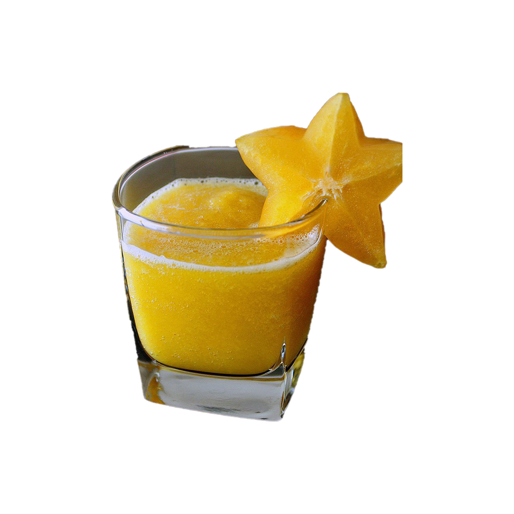 Star Fruit Juice  Transparent Clipart
