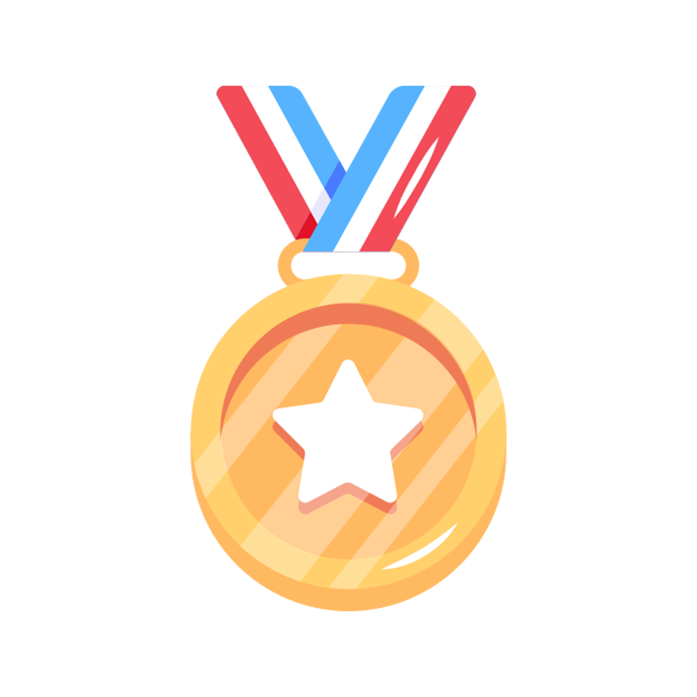 Star Medal Free Sticker Transparent Photo