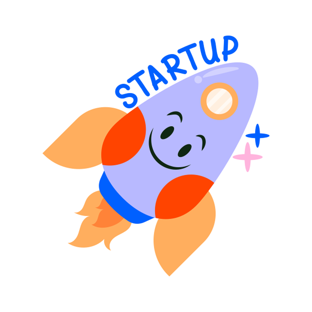 Startup Free Sticker Transparent Image