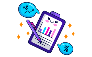 Statistic Free Sticker PNG