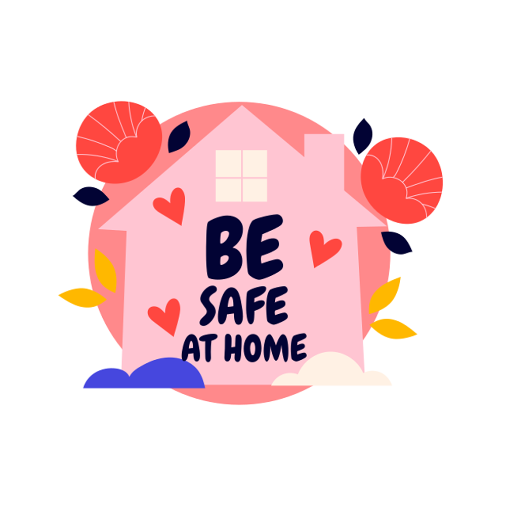 Stay At Home Free Sticker Transparent Photo
