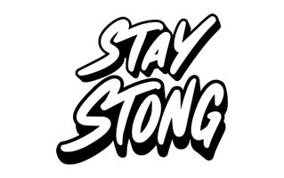 Stay Strong Free Sticker PNG