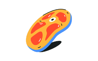 Steak Sticker PNG