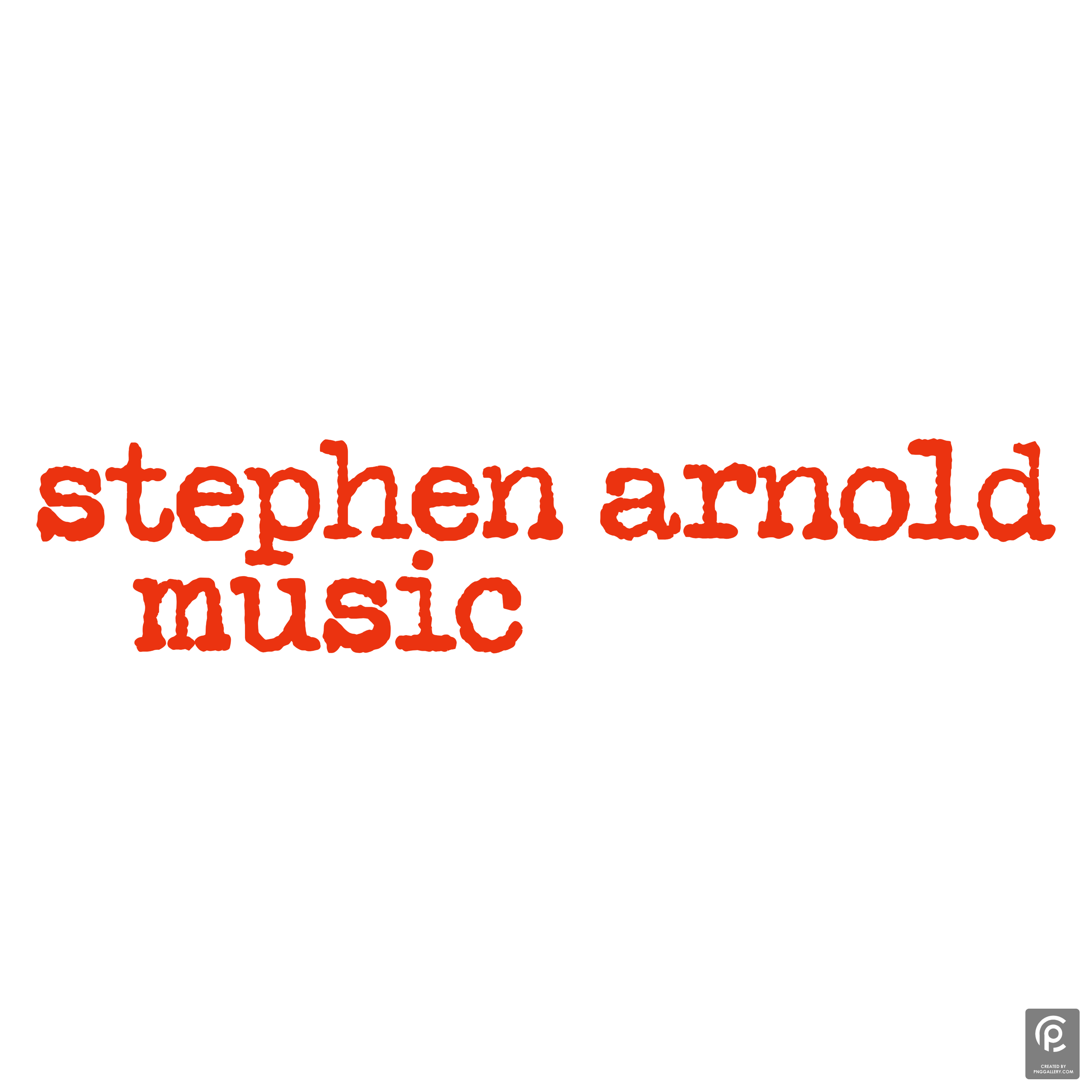 Stephen Arnold Music Logo Transparent Photo