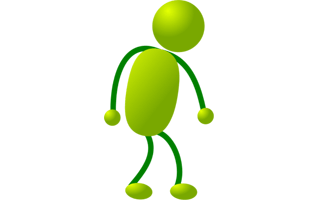 Stick Figure Man PNG