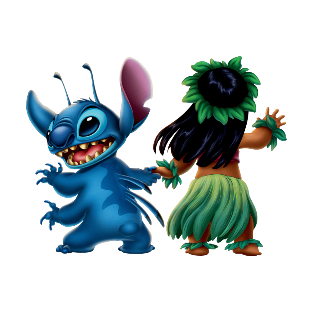 Stitch And Lilo Transparent Picture