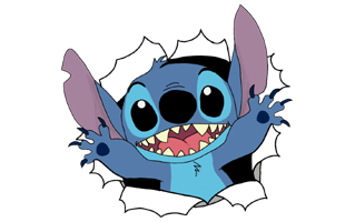 Stitch Smile PNG