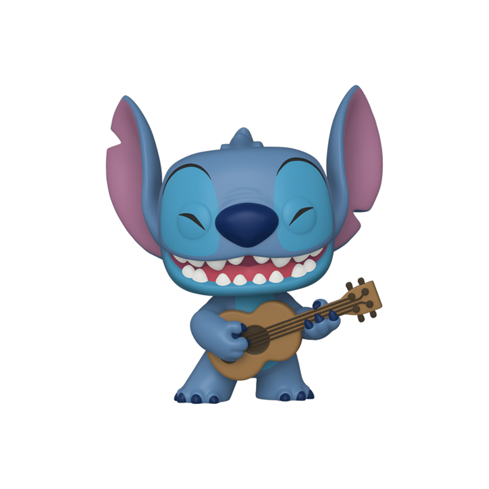 Stitch With Guitar Transparent Photo