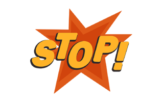 Stop Sticker PNG