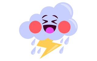 Storm Sticker PNG