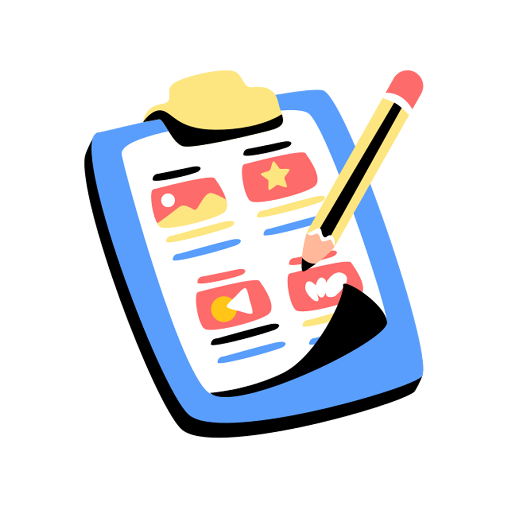 Story Board Free Sticker Transparent Image