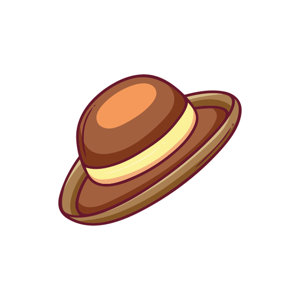 Straw Hat Sticker Transparent Photo