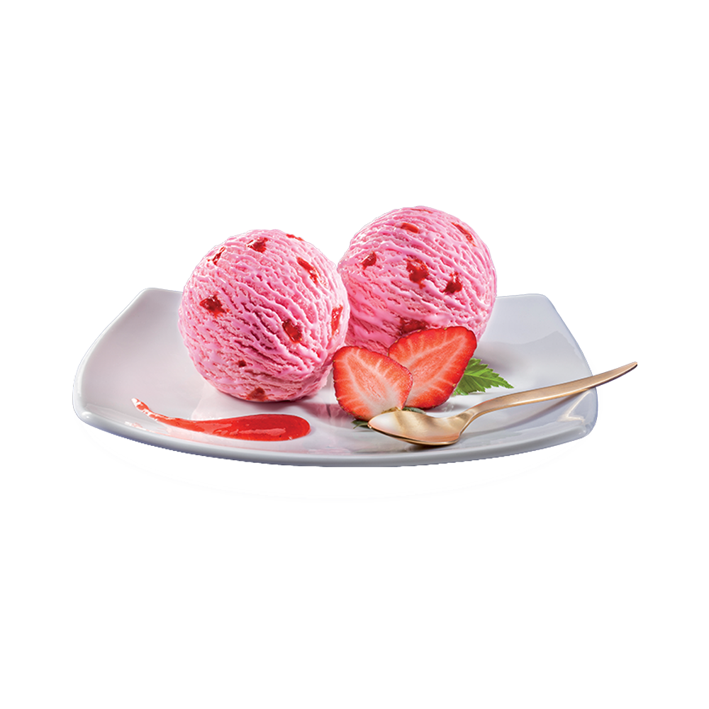 Strawberry Ice Cream  Transparent Image