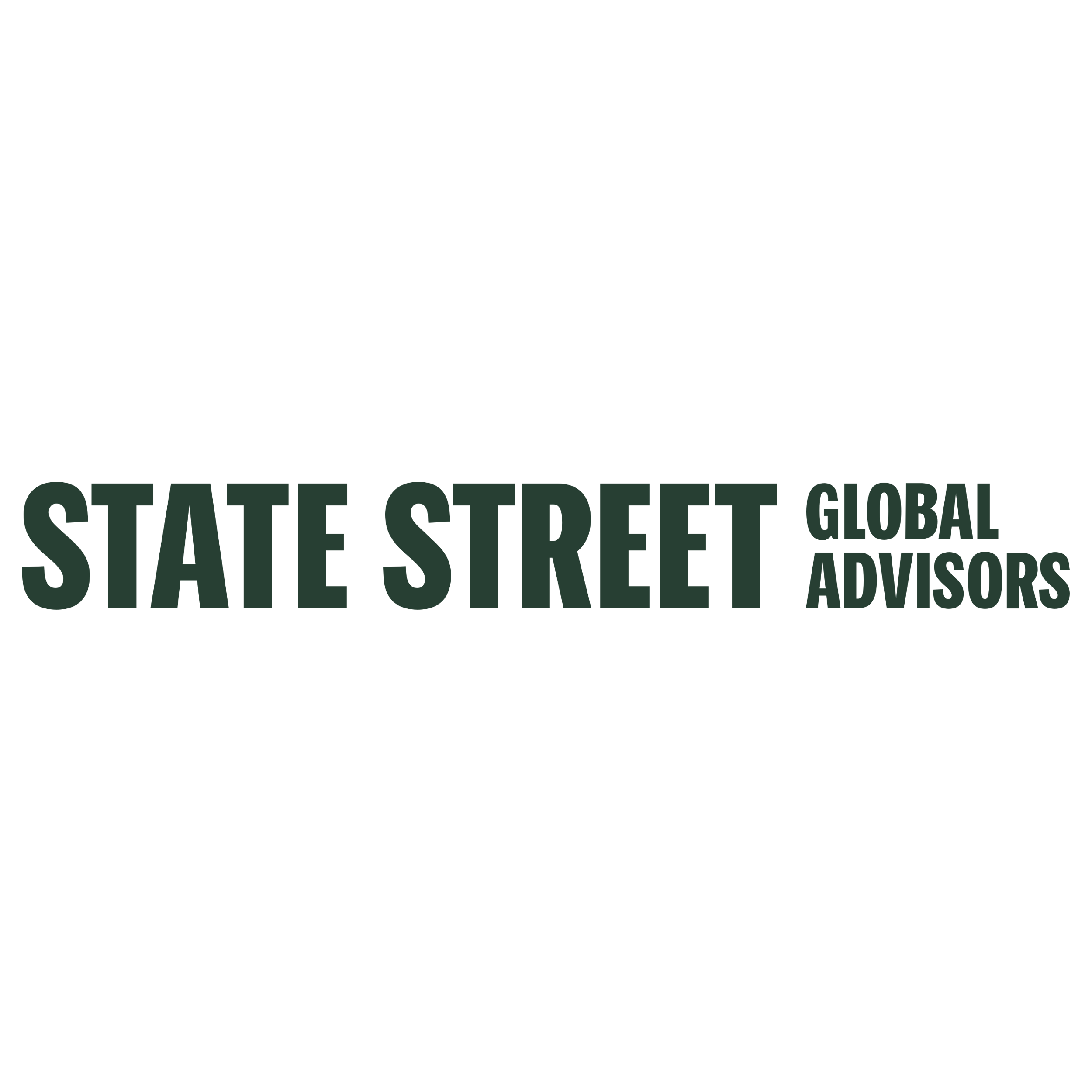 Street Global Advisors Logo  Transparent Image