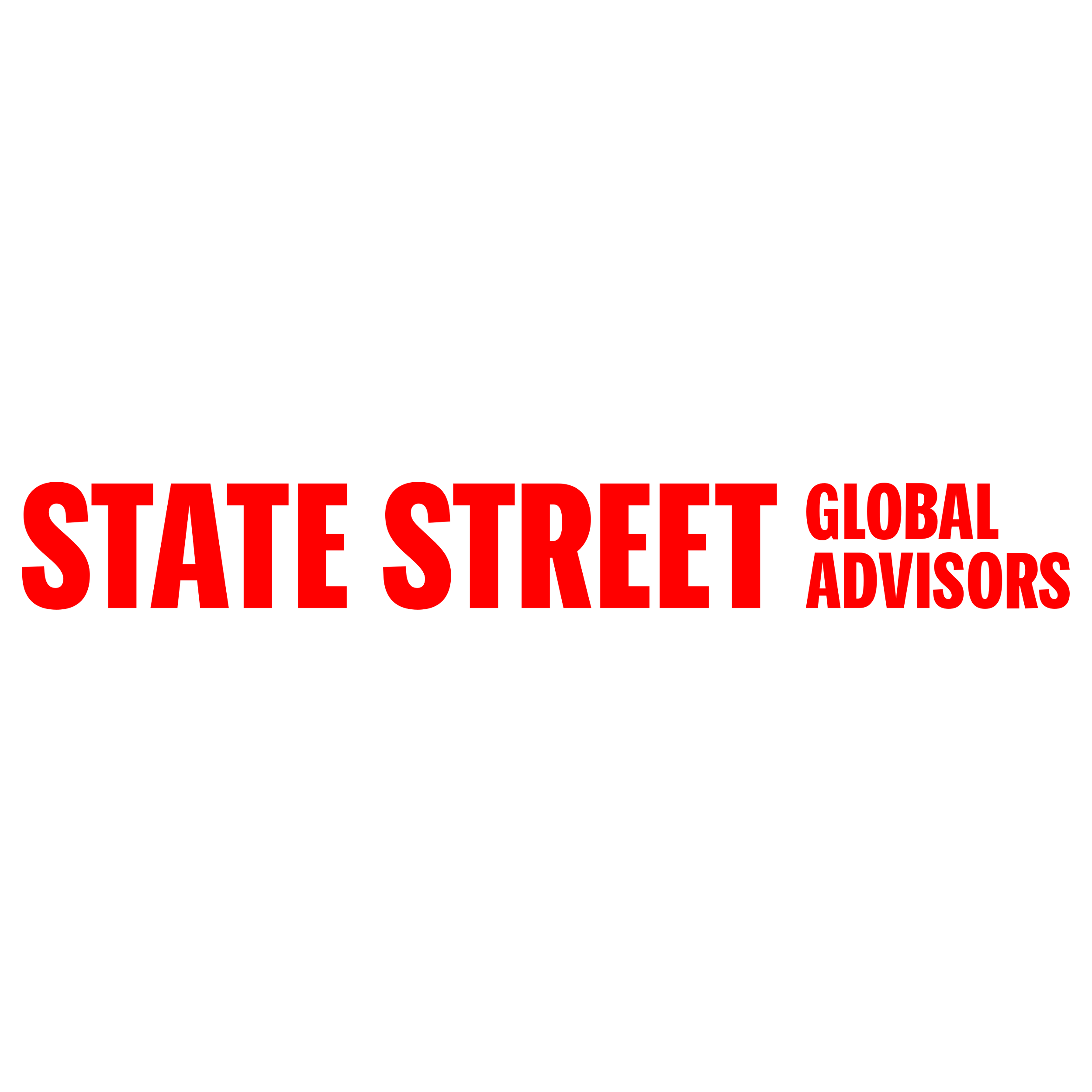 Street Global Advisors Logo  Transparent Photo