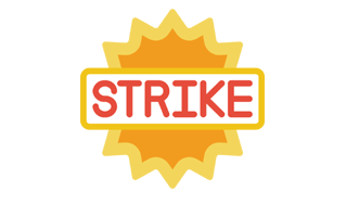 Strike Free Sticker PNG