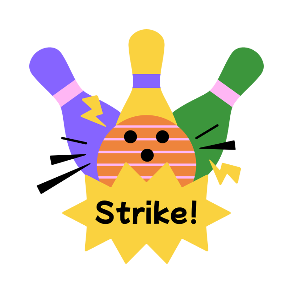 Strike Sticker Transparent Clipart