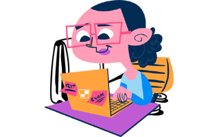 Student Free Sticker PNG