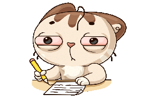 Study Time Sticker PNG