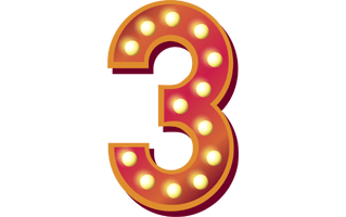Stylish Number PNG